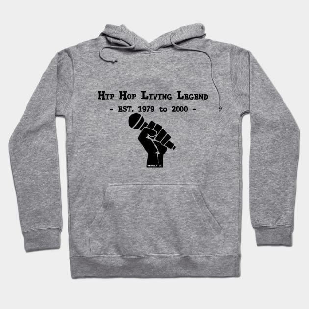 HIP HOP LIVING LEGEND Hoodie by Veritè Kulture Vulture T-Shirts & Apparel